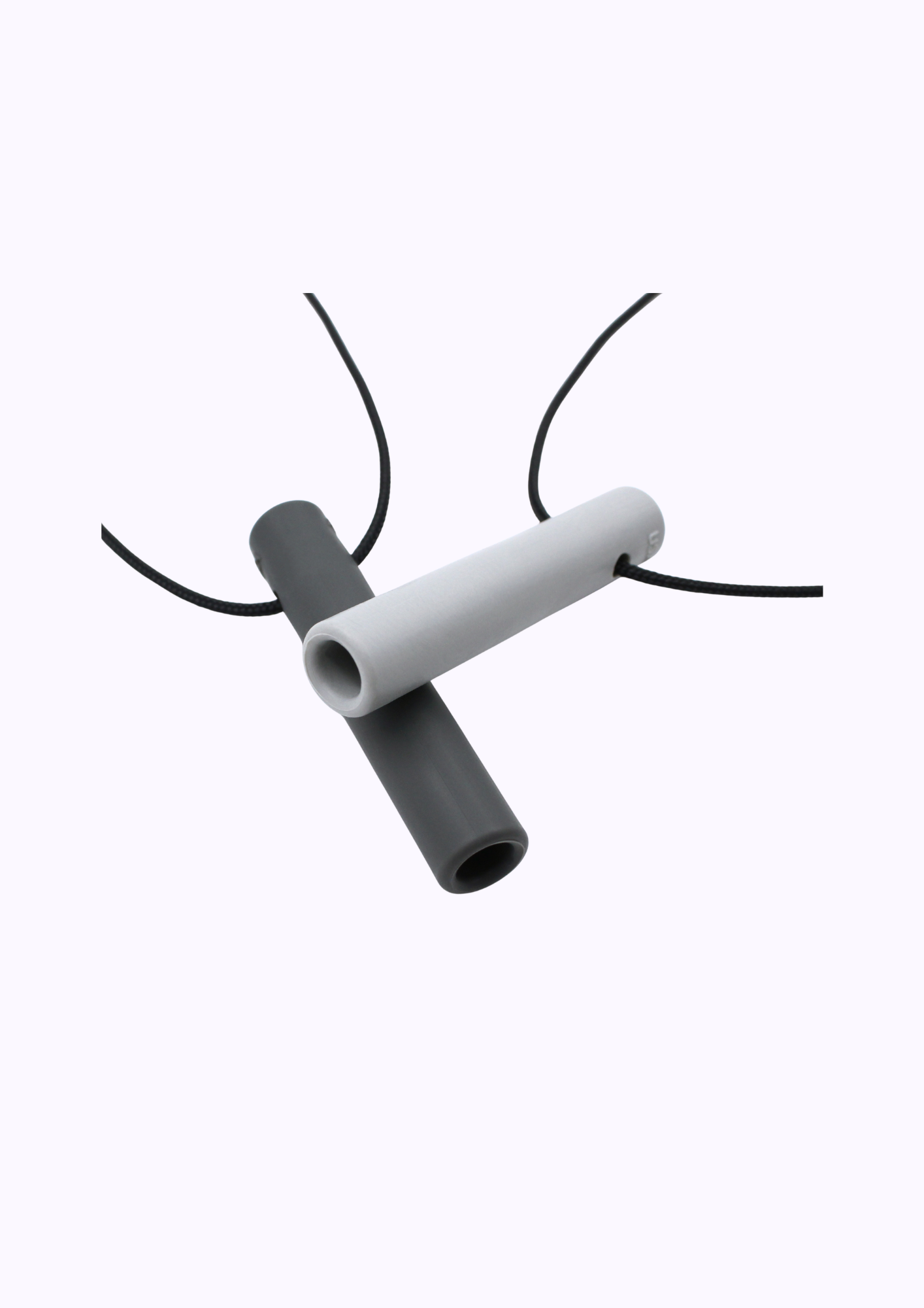 ARK Bite Tube™ Hollow Chew Necklace kramtomas pakabukas ant kaklo