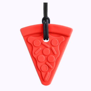 ARK Pizza Textured Chew Necklace kramtomas pakabukas ant kaklo